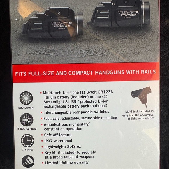 TLR-7X Tactical Light - Black - Picture 2 of 2